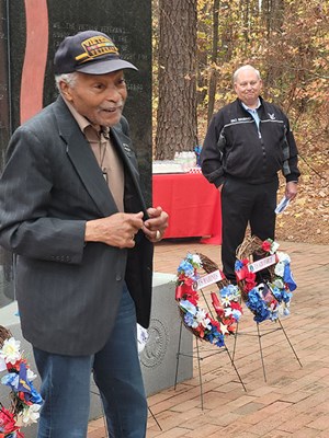 Honorary Partner ceremony for NC VVA Chapter 530 by the General Davie Chapter NSDAR.